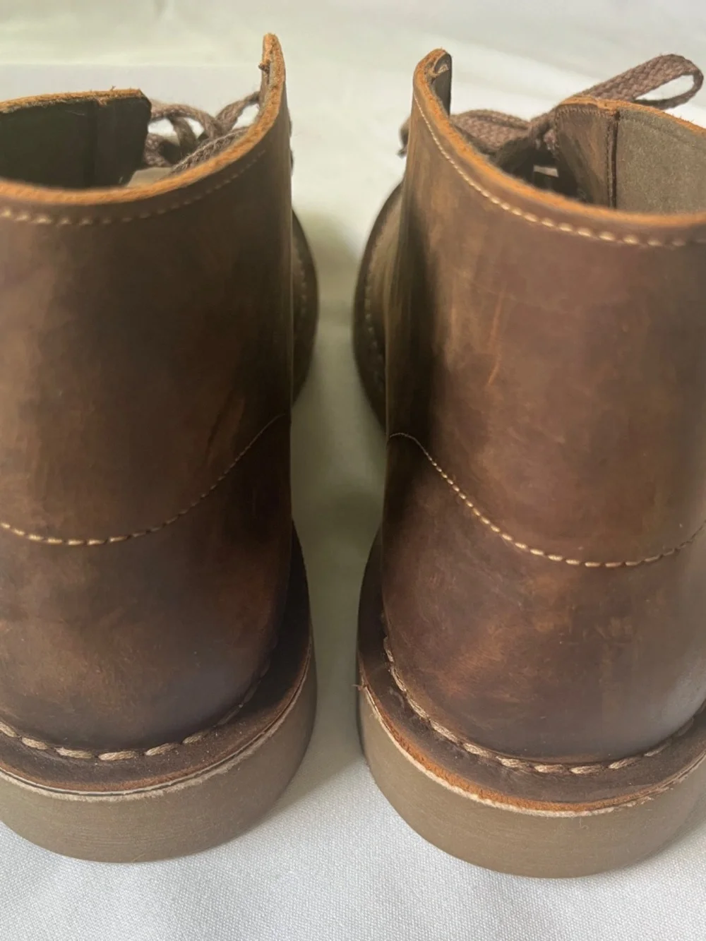 CLARKS Bushacre 2 Chukka Boots, Men's size 10M, like new!